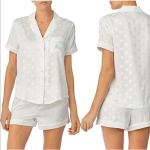 Mrs. Kate Spade Polka Dot PJ Set - perfect for a bride to be!
